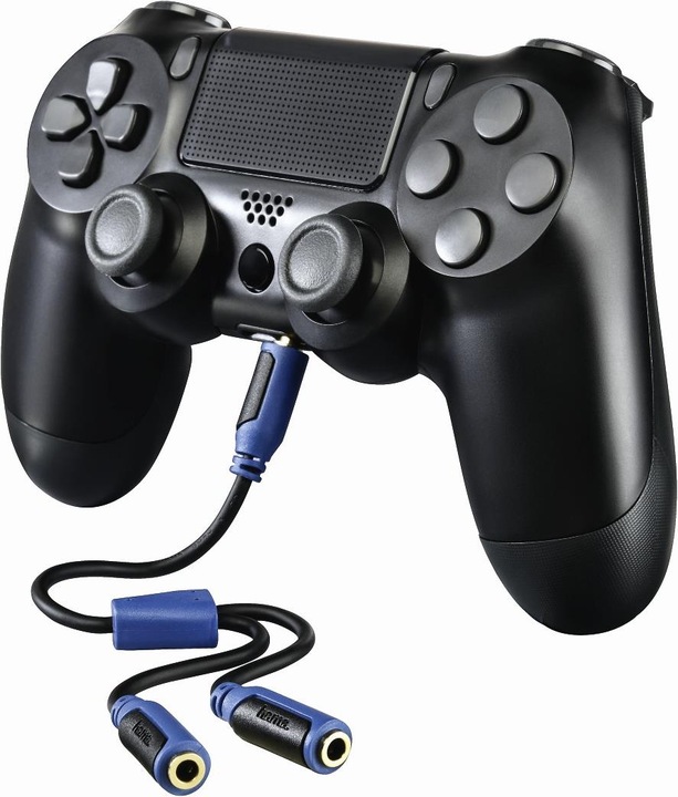 Actual product image Hama Super Soft for PS4 (0.09 m, 3.5mm jack (AUX))