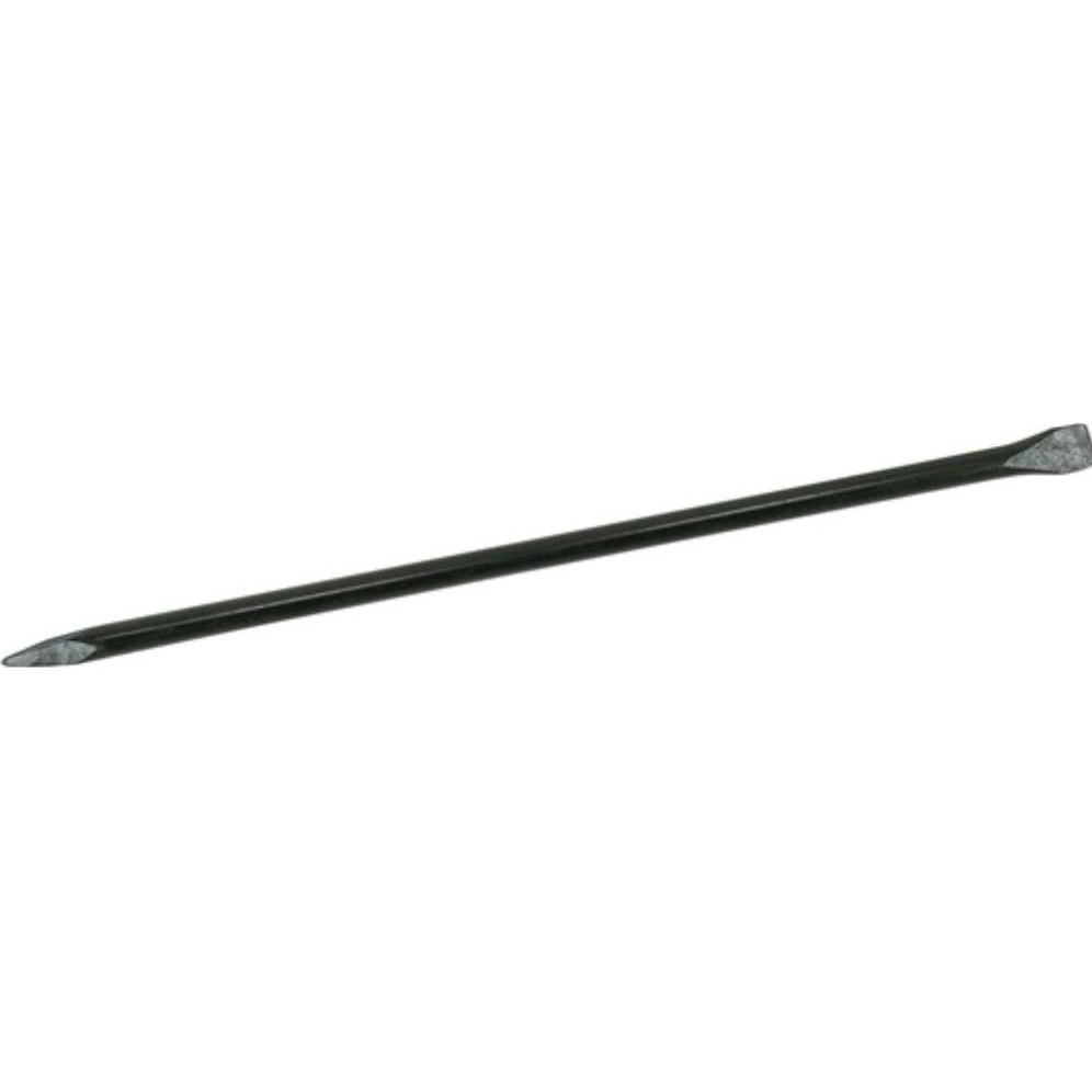 Ideal, Meissel, Brechstange Länge 1250 mm Breite 30 mm Form rund mit Spitze und gerader Schneide schwarz lackiert