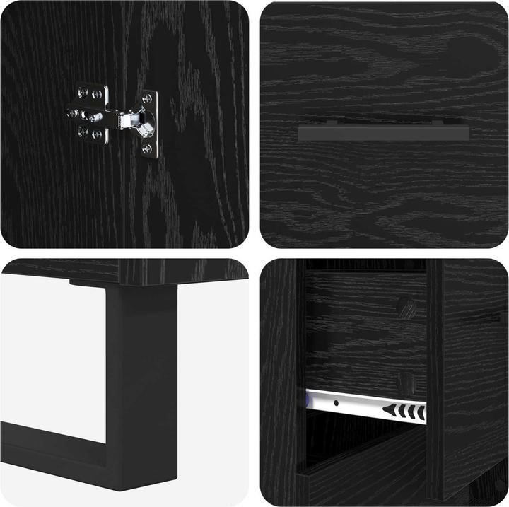 Image du produit vidaXL Modernes Highboard (34 x 34 x 180 cm)