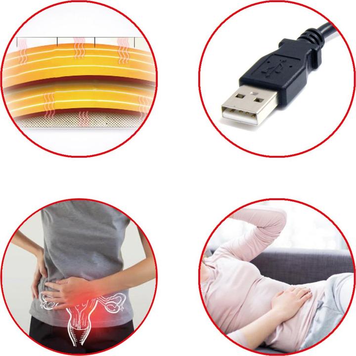 Actual product image Stylies Heat belt menstrual cramps