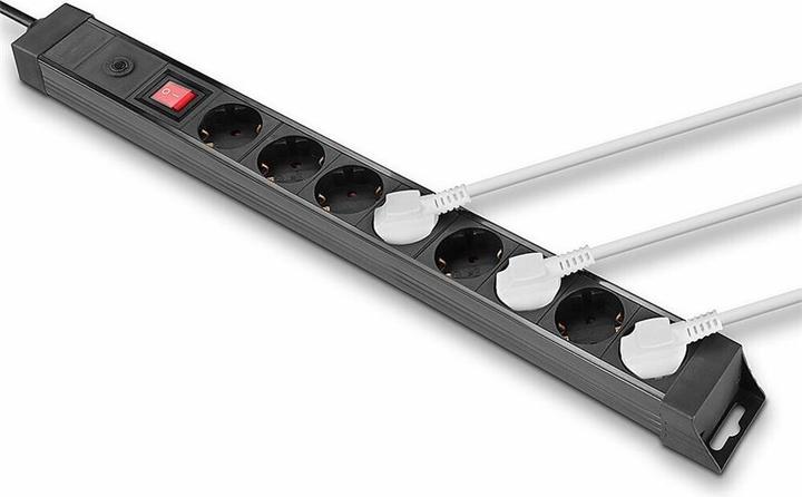 Actual product image Lindy Power strip (8x, CEE 7/4, 1.40 m)