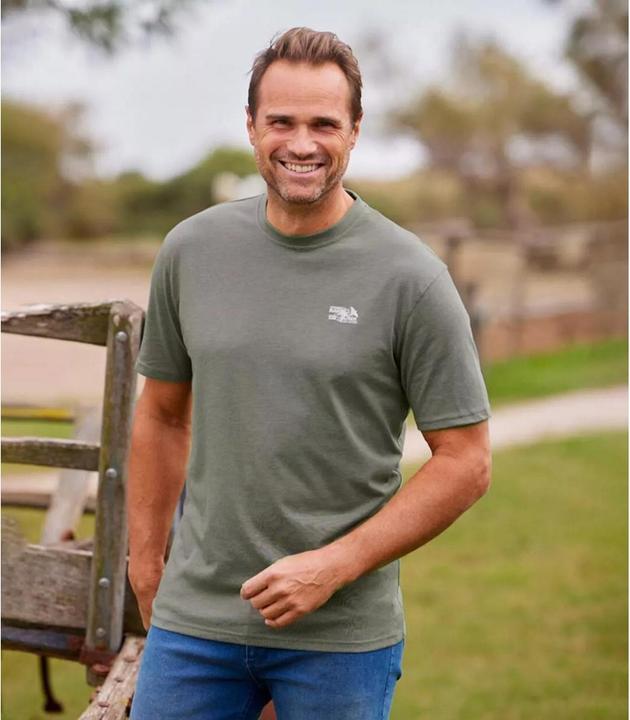 Produktbild Atlas For Men TShirt Rundhalsausschnitt (3erPack) (M)