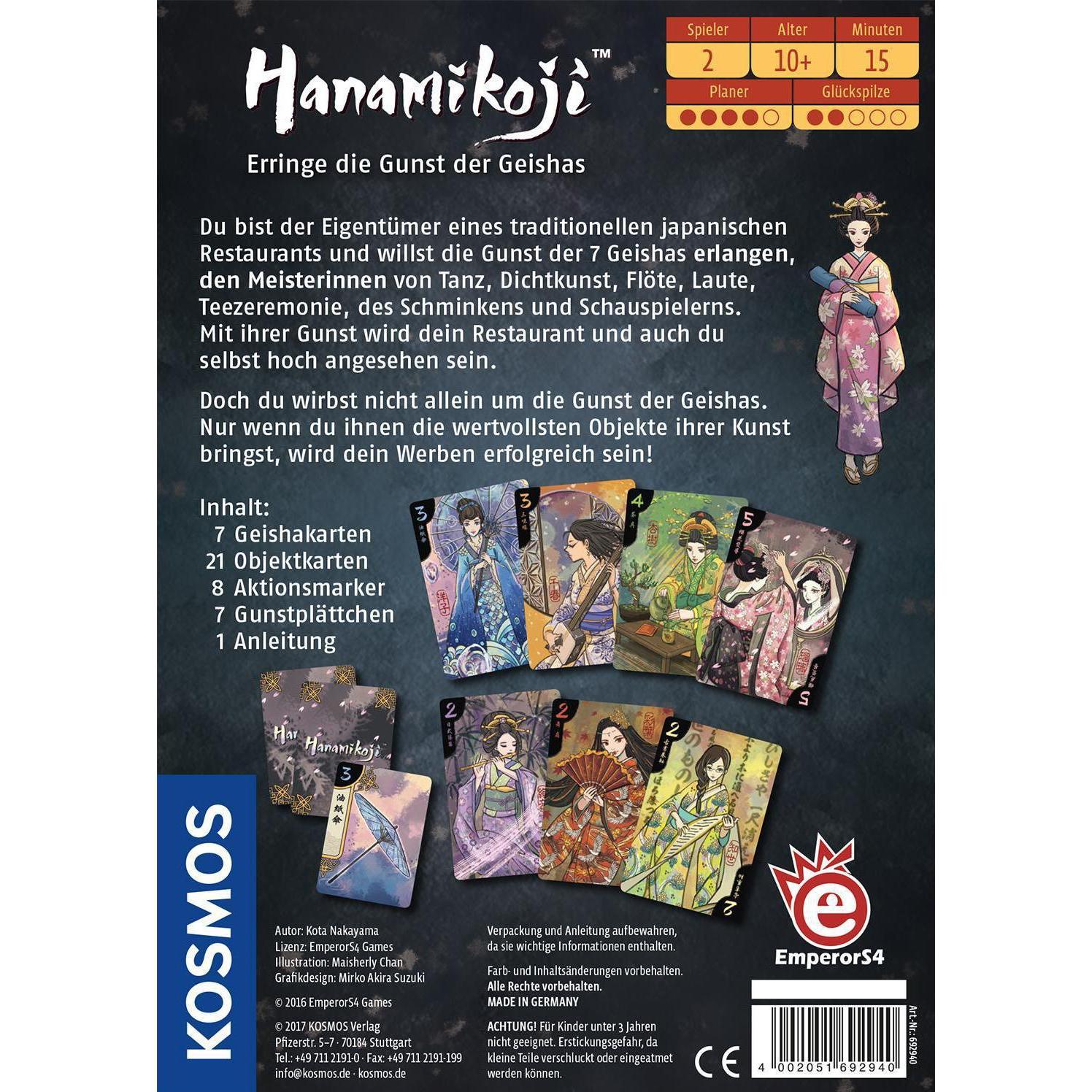 Thumbnail - Kosmos Hanamikoji (Deutsch)