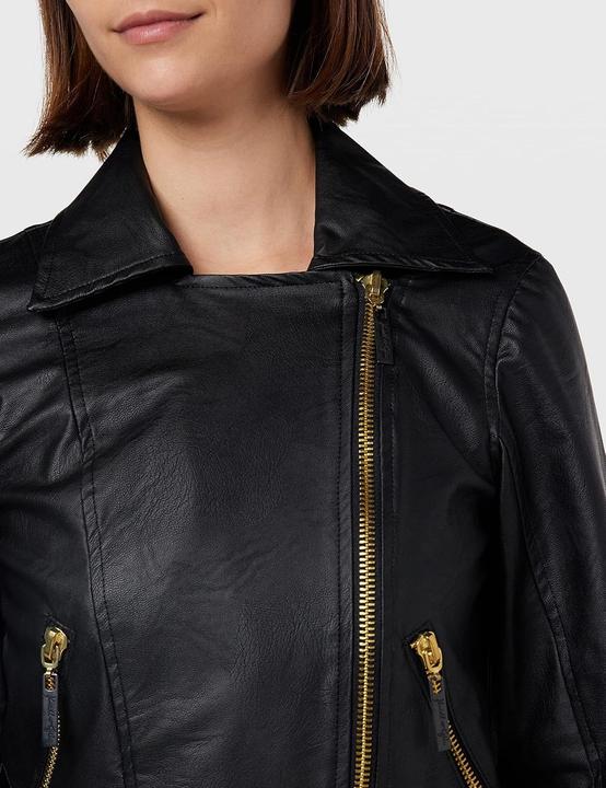 Actual product image Kendall + Kylie Leather Fringe Jacket (L)