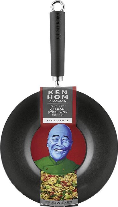 Produktbild Ken Hom Excellence (Wok Pfanne, Carbonstahl, 27 x 48 cm)