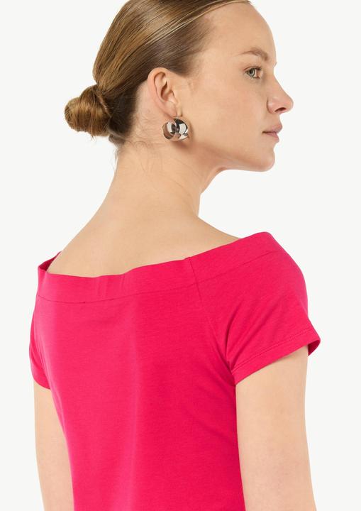 Produktbild Comma T-Shirt Body Schulterfreies Shirt aus Baumwoll-Mix (32)