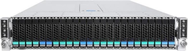 Produktbild Intel Server Chassis H2224XXLR3 Dual 2130W PSUs 24x2,5Zoll 12Gb SAS drives and SATA-based SSD
