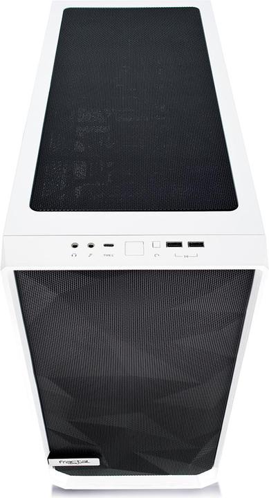 Produktbild Fractal Meshify S2 White - TG (ATX, mATX, Mini-ITX, E-ATX)