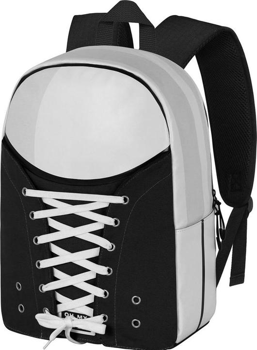 Actual product image Oh My Pop! Sneakers Backpack Black (20 l)