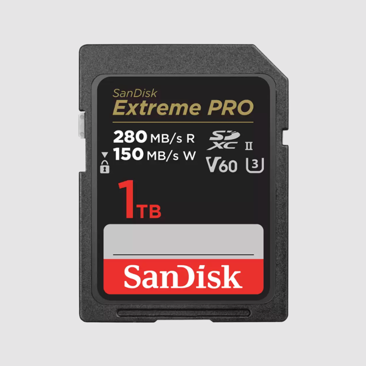 Productafbeelding SanDisk Extreme PRO UHS-II V60 (1000 GB, SDXC, U3, UHS-II)