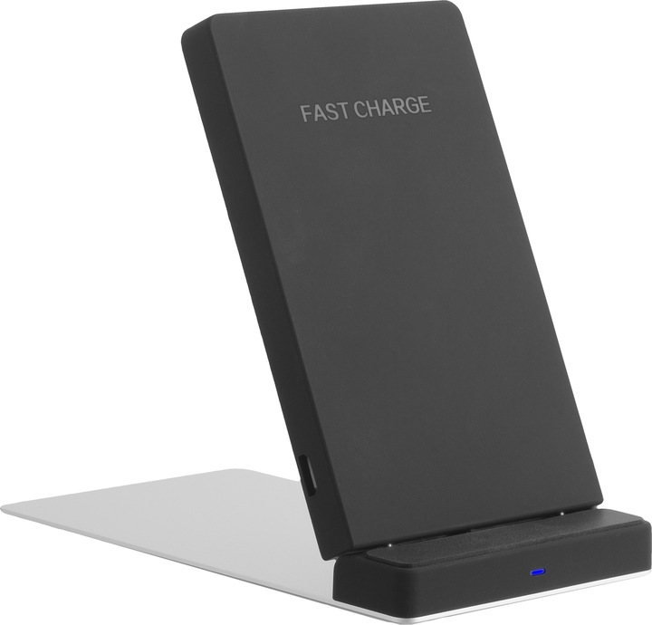 Produktbild Peter Jäckel Qi DESIGN Wireless Desk Charger schwarz induktive Ladestation Schnellladefunktion Fast Charge Sta...