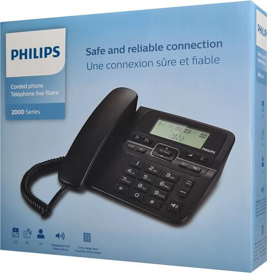 Produktbild Philips Festnetztelefon M20B/00 Schwarz