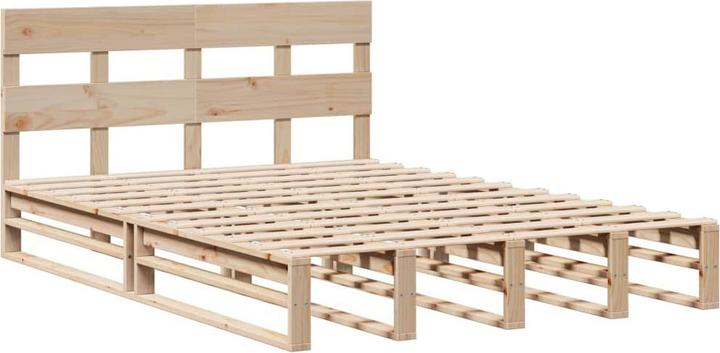 Produktbild vidaXL Bettgestell (135 x 190 cm)