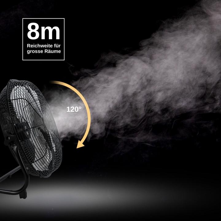 Produktbild Hermex Solarventilator Outdoor-Ventilator Bodenventilator Camping-Ventilator (40 dB)