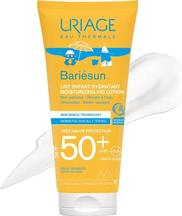 Immagine prodotto Uriage Bariésun Lozione Idratante per Bambini (Latte solare, SPF 50+, 100 ml, 100 g)