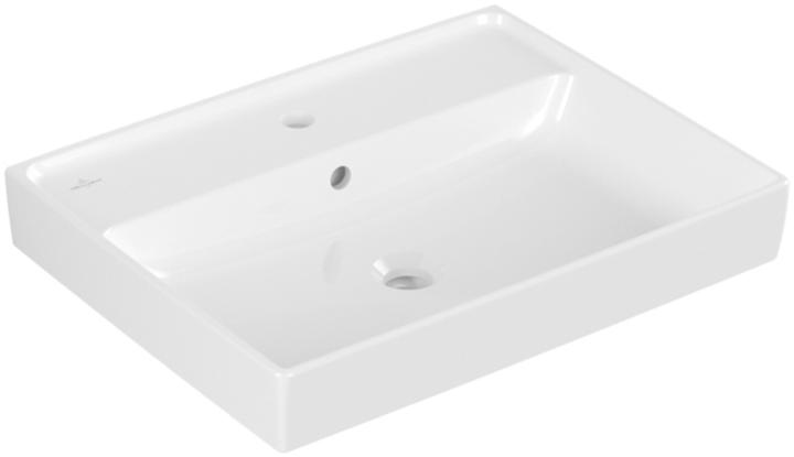 Villeroy & Boch V&B Waschtisch COLLARO 600x470mm mit ÜL mit HL we (470 mm, 600 mm)