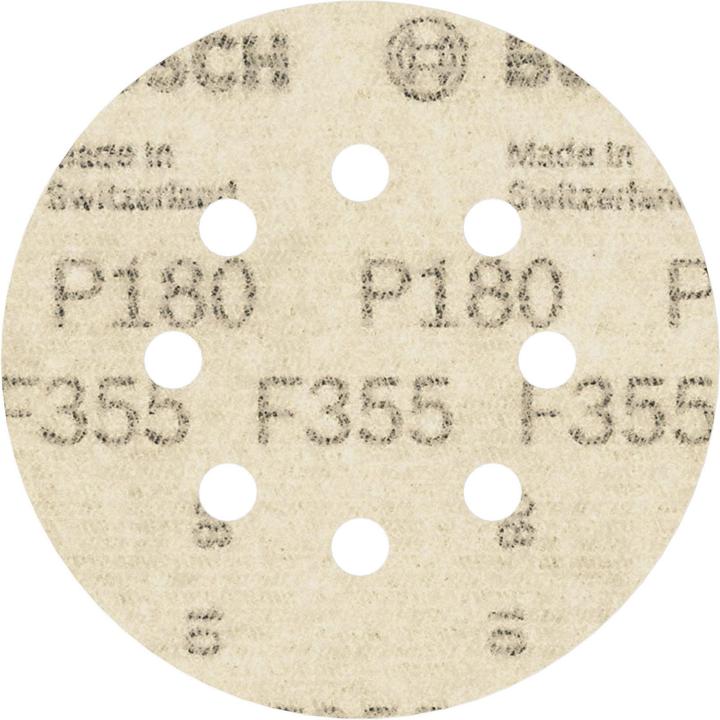 Immagine prodotto Bosch Professional Zubehör Foglio abrasivo PRO F355, 125 mm, G180 (180)