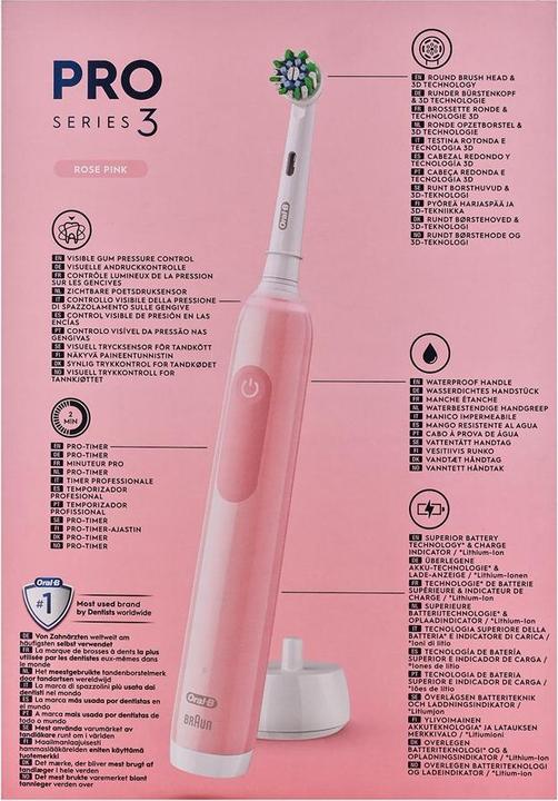 Actual product image Oral-B Pro 3 3900 (Oscillating toothbrush)