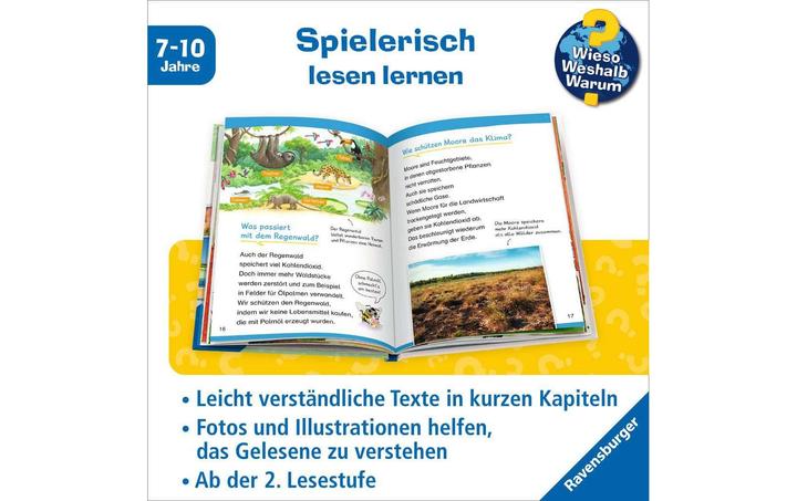 Actual product image Ravensburger Wieso? Weshalb? Warum? Erstleser, Band 13: Umweltschutz (German, Carola of Boiler, Svetlana Kilian, 2024)