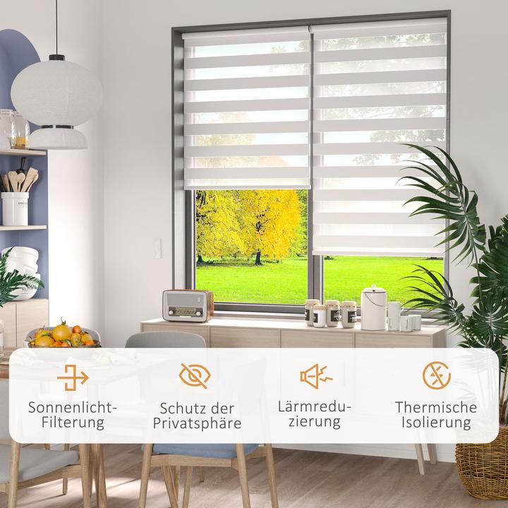 Image du produit Homcom Store double avec télécommande (7 x 180 cm)