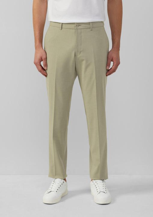 Produktbild S.Oliver Hose s.O PURE: Anzughose aus meliertem Stretch-Fabric (54)