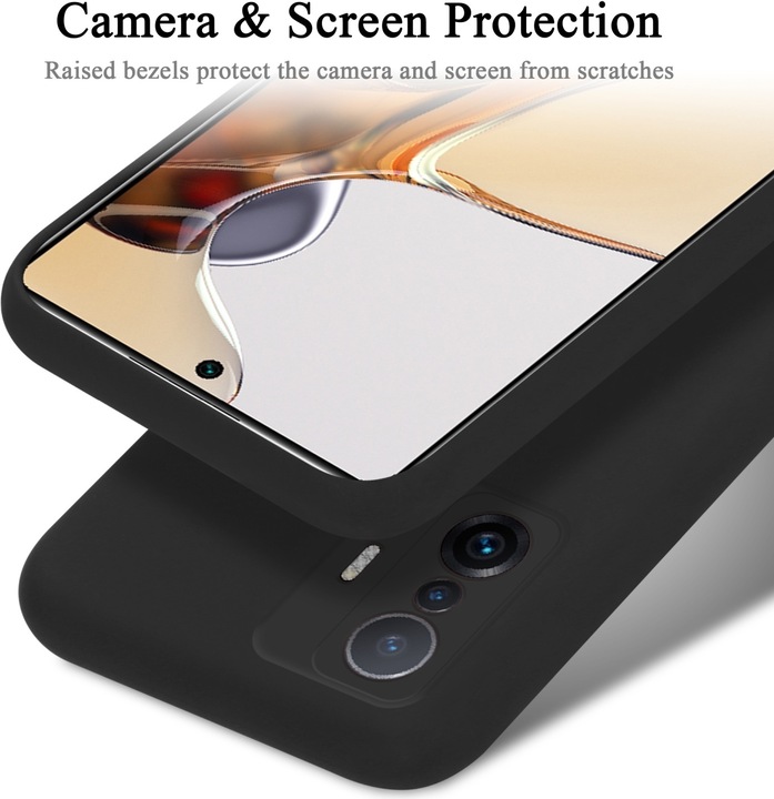 Actual product image Cadorabo TPU Liquid Silicone Case Cover for Xiaomi 11T / 11T PRO (Xiaomi 11T)