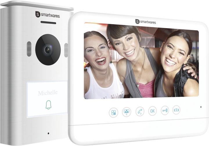 Image du produit Smartwares Portier vidéo 2 fils (Câblé)