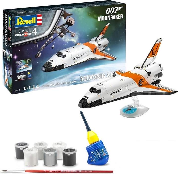 Actual product image Revell James Bond "Moonraker" Gift Set
