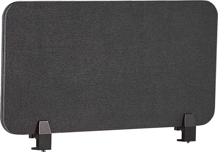 Immagine prodotto Beliani Divisorio per scrivania grigio scuro 80 x 40 cm WALLY (80 x 40 cm)