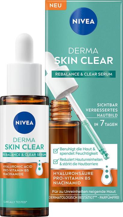 NIVEA Derma Skin Clear Rebalance & Clear Serum (30 ml)