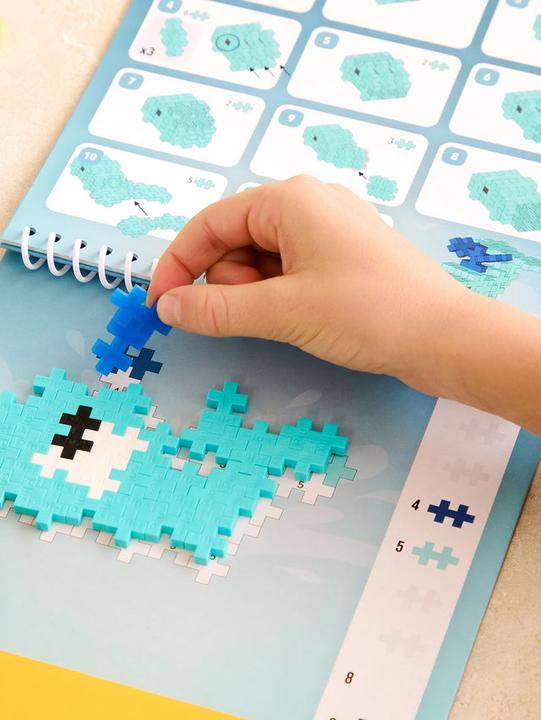 Actual product image Plus-Plus Creative building block puzzle beach