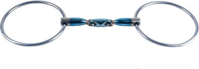 Trust Equestrian Wassertrense doppelt gebrochen 16mm mit grossen Ringen