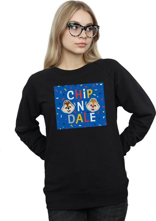 Actual product image Disney Womens/Ladies Chip N Dale Blue Frame Sweatshirt (S)