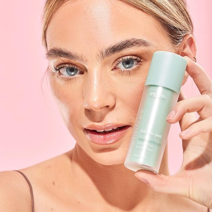 Actual product image Eggo Miracle Peel AHA BHA Peeling Serum for Oily Skin with Imperfections, Acne Scars, and Pore Minimizati (30 ml)