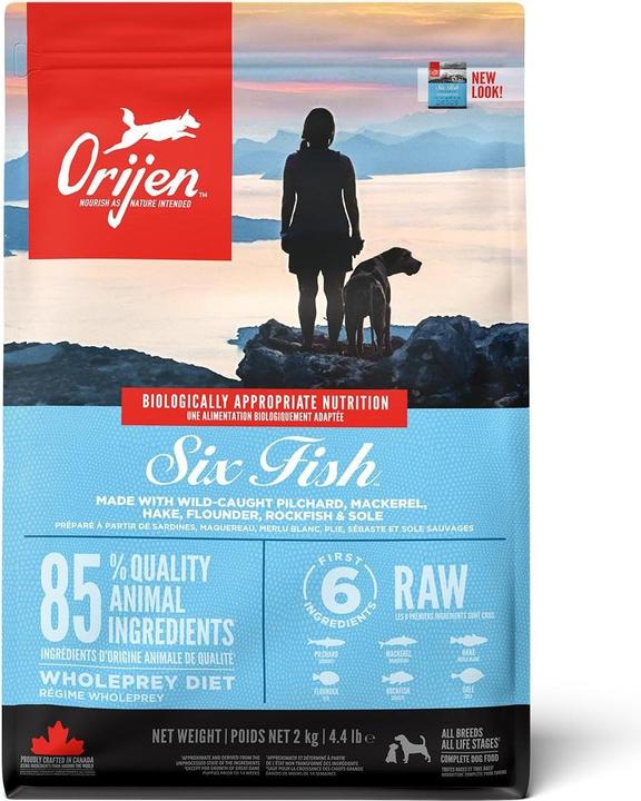 Actual product image Orijen Six Fish (Adult, 1 pcs., 2000 g)