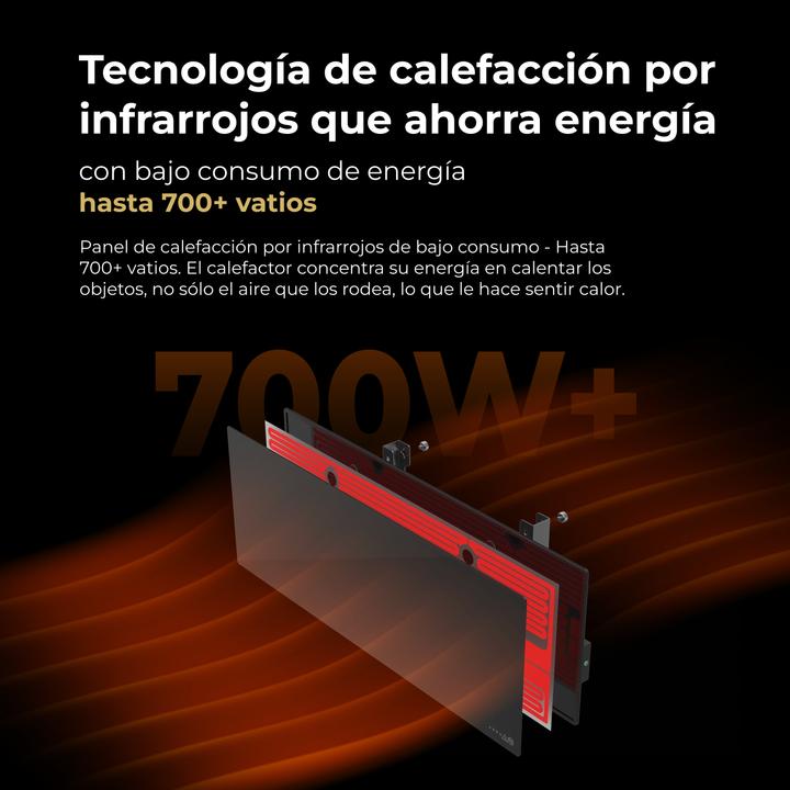 Actual product image Aeno Premium Eco Smart GH2S infrared radiant heater (700 W)