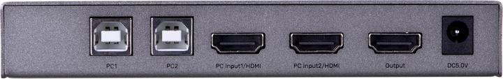 Produktbild Unitek Przełącznik PRZEŁĄCZNIK KVM 4K HDMI 2.0,2-IN,1-OUT +USB