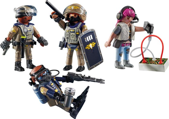 Actual product image Playmobil SWAT figure set (71146, Playmobil City Action)