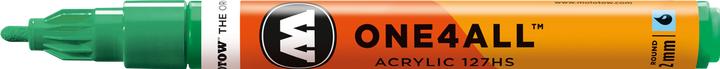 Actual product image Molotow Permanent marker One4All 127 HS refillable 2mm turquoise (Turquoise, 2 mm, 1 x)