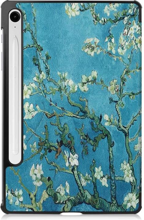 Image du produit Cover-Discount Galaxy Tab S9 FE - Étui Smart Tri-fold Fleurs (Galaxy Tab S9 FE)
