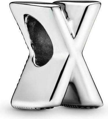 Actual product image Pandora Letter X Charm (Silver)