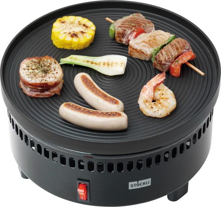 Produktbild Stöckli Marroniofen mit Grillplatte