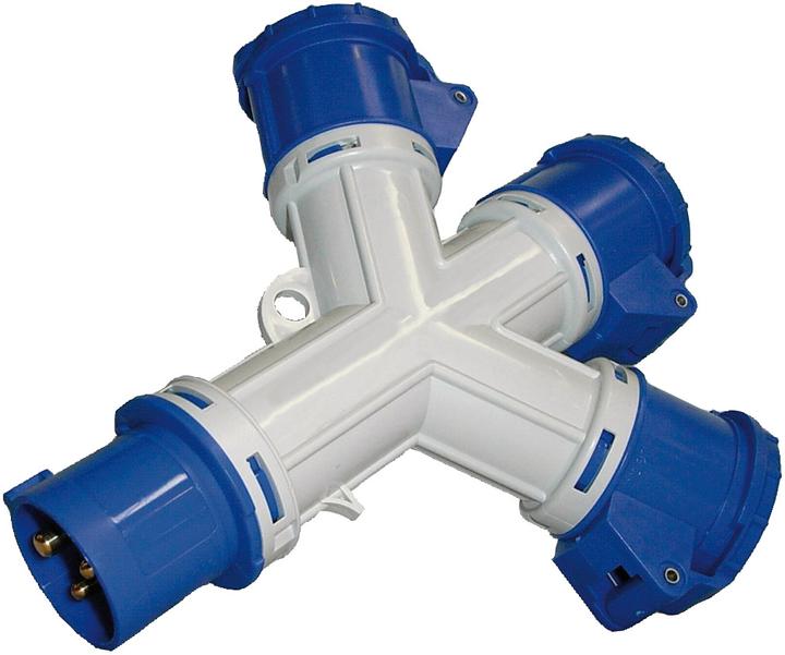 Brennenstuhl Adattatore CEE (3 x)