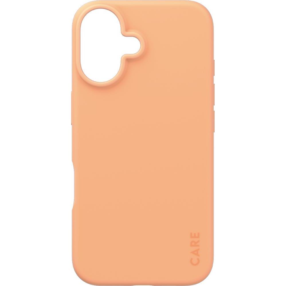 Thumbnail - PanzerGlass CARE Fashionable Case Peachy iPhone '24 6.1" (Apple iPhone 16), Smartphone Hülle, Orange