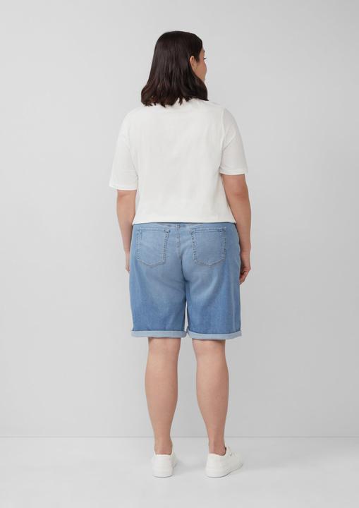 Actual product image S.Oliver Jeans-Hose Bermuda Jeans / Curvy Fit / Mid Rise / Slim Tapered Leg (44)