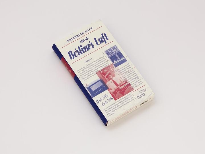 Produktbild Über die Berliner Luft (Deutsch, Friedrich Luft, Kathleen Bernsdorf, Wilfried F. Schoeller, 2018)