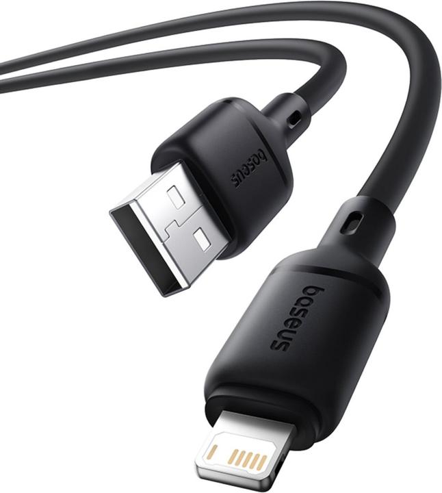 Produktbild Baseus Silky Series Ladekabel USB auf iP 2.4A 2m (2 m, USB 2.0, 12 W)