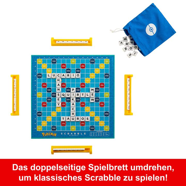 Produktbild Scrabble Pokemon (D) (Deutsch, 2 - 4 Spieler)