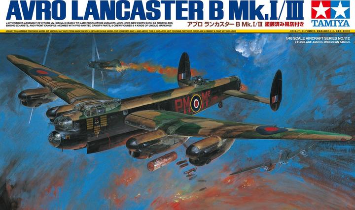Image du produit Tamiya Avro Lancaster B Mk.I/III