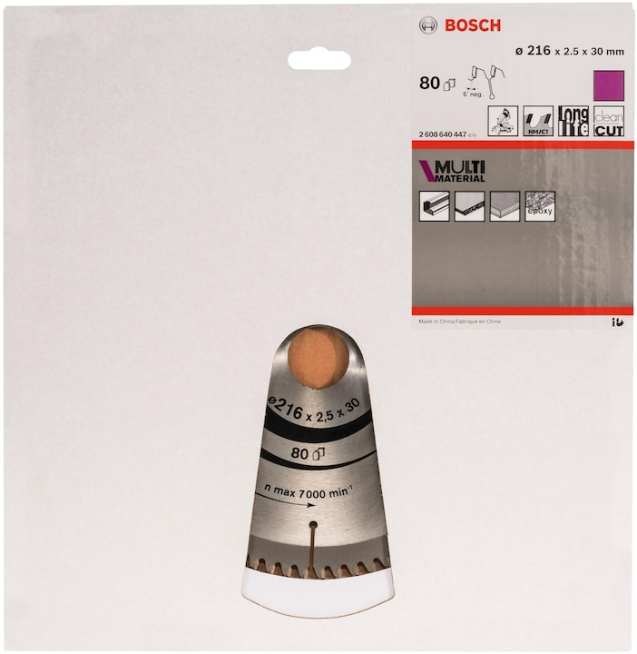 Image du produit Bosch Professional Zubehör Lame de scie circulaire PRO Multi Material, 216 x 2,5 x 30 mm